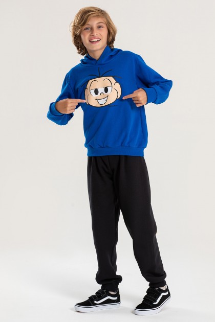 Conjunto Masculino Infantil Sorridente - Turma da Mônica