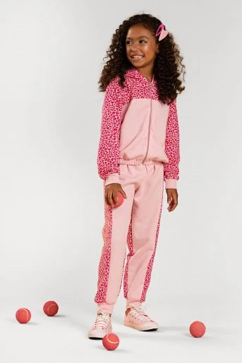 Conjunto Infantil Feminino Oncinha Rosada