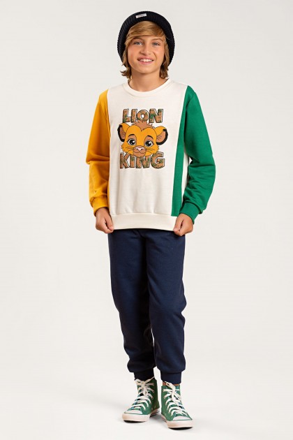 Conjunto Masculino Infantil Lion King