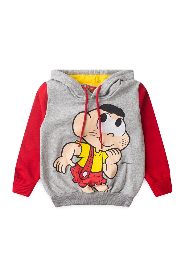 Casaco Masculino Infantil Cascão Pensativo - Turma da Mônica