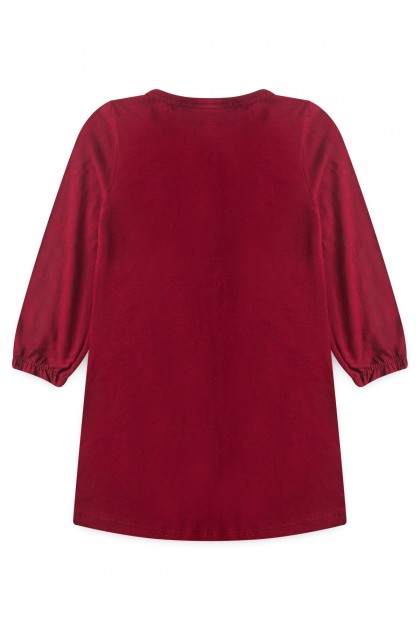 Vestido Infantil Feminino Laço Detalhado