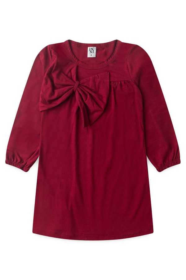 Vestido Infantil Feminino Laço Detalhado