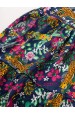 Vestido Feminino Infantil Leopardo Marinho