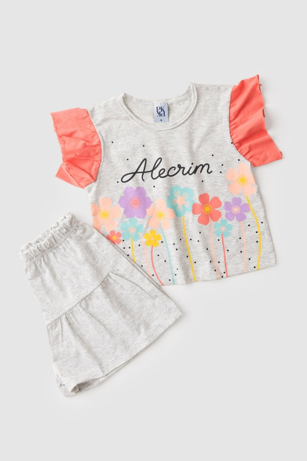 Conjunto Feminino Infantil Alecrim