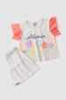 Conjunto Feminino Infantil Alecrim
