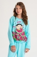 Conjunto Feminino Infantil Melancia da Magali - Turma da Mônica