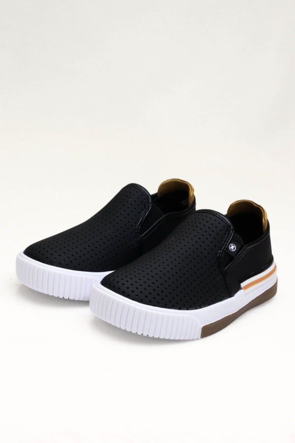 Tênis Masculino Infantil Slip On Estiloso - Molekinho