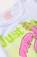 Conjunto Feminino Infantil Coqueiro Tropical