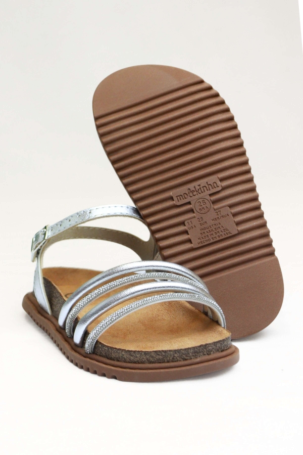 Sandália Feminina Infantil Reflexo do Luxo - Molekinha