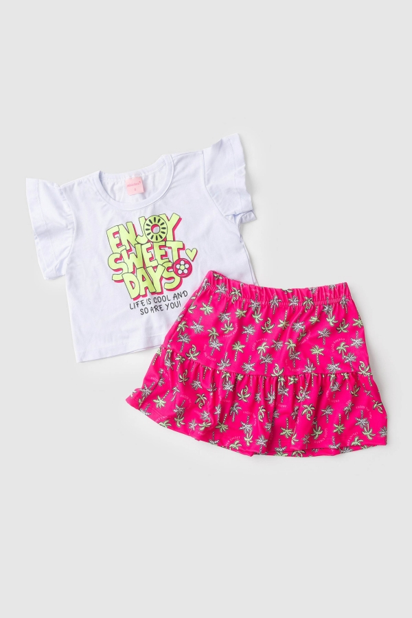 Conjunto Feminino Infantil Dias Doces
