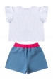 Conjunto Feminino Infantil Energias do Verão