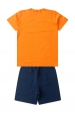 Conjunto Masculino Laranja Roar Some