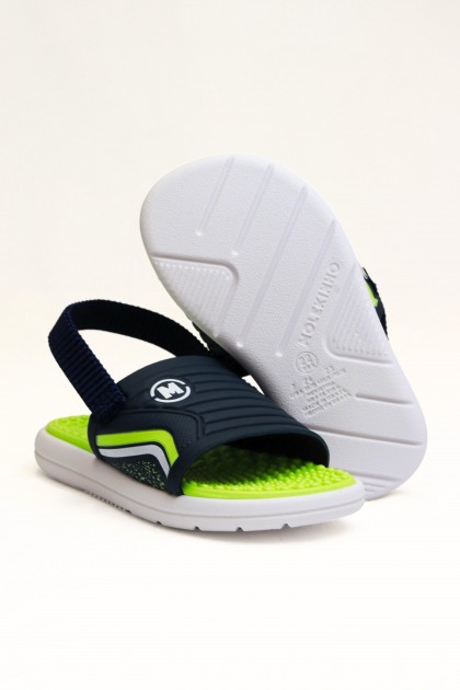 Chinelo Masculino Infantil Estilo Neon - Molekinho