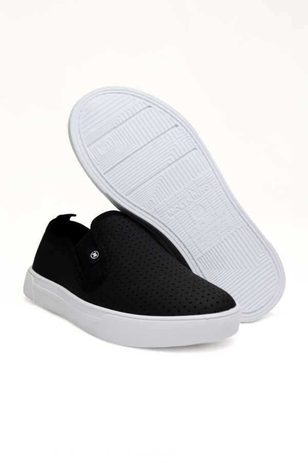Tênis Masculino Infantil Charme de Slip On - Molekinho