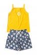 Conjunto Feminino Infantil Flor de Verão