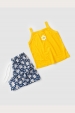 Conjunto Feminino Infantil Flor de Verão