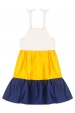 Vestido Feminino Infantil Cores do Verão