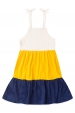 Vestido Feminino Infantil Cores do Verão