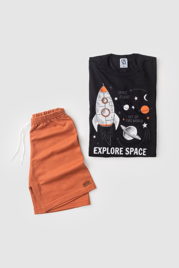 Conjunto Masculino Infantil Vôo Espacial