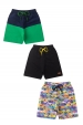 Kit Sortido 3 Shorts Infantil Masculino Avulso