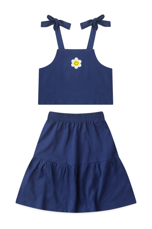 Conjunto Feminino Infantil Céu da Margarida