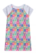 Salopete Infantil Feminina Brincando com As Cores