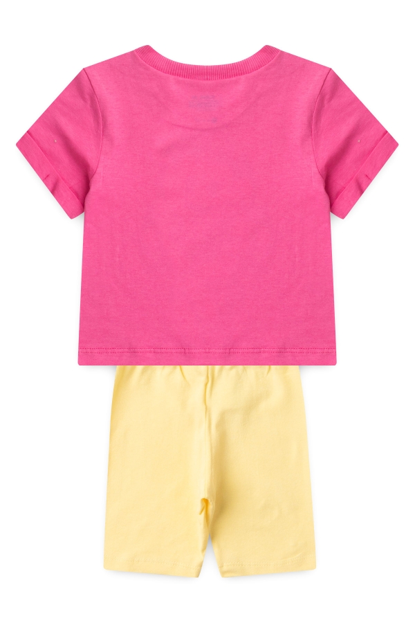 Conjunto Infantil Feminino Festa da Magali - Turma da Mônica