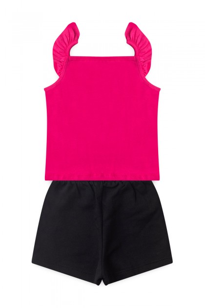 Conjunto Feminino Infantil Grandes Amigos - Hello Kitty