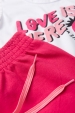 Conjunto Infantil Feminino Amor de Morangos