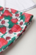 Conjunto Infantil Feminino Flor de Morango