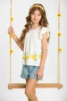 Conjunto Infantil Feminino Shiny Lemons