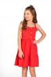 Vestido Feminino Infantil Botões