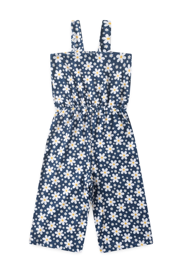 Macaquinho Feminino Infantil Jardim Das Margaridas