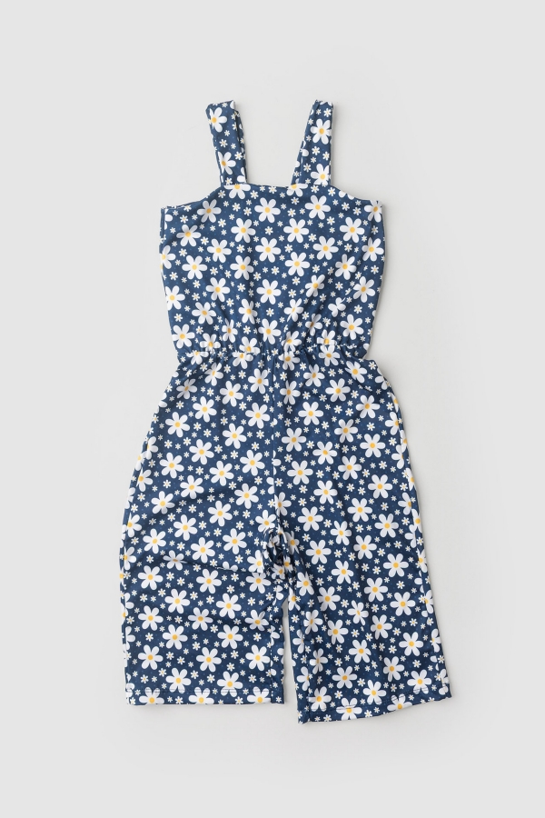 Macaquinho Feminino Infantil Jardim Das Margaridas