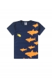 Conjunto Masculino Marinho Peixes