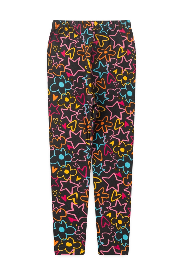 Legging Feminina Infantil Estrelas