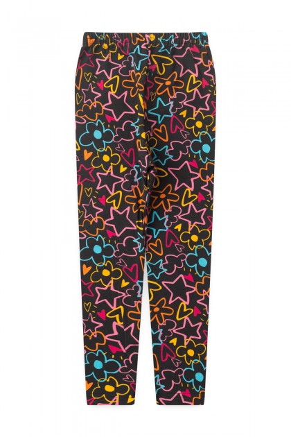 Legging Feminina Infantil Estrelas
