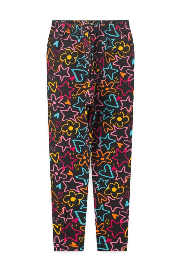 Legging Feminina Infantil Estrelas