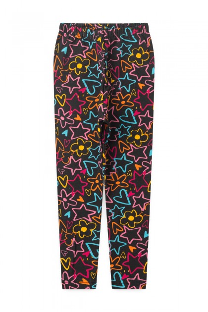 Legging Feminina Infantil Estrelas