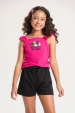Conjunto Feminino Infantil Grandes Amigos - Hello Kitty