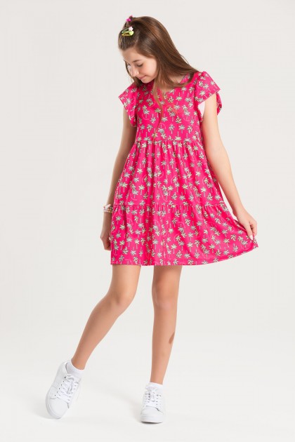 Vestido Feminino Infantil Leveza da Maresia
