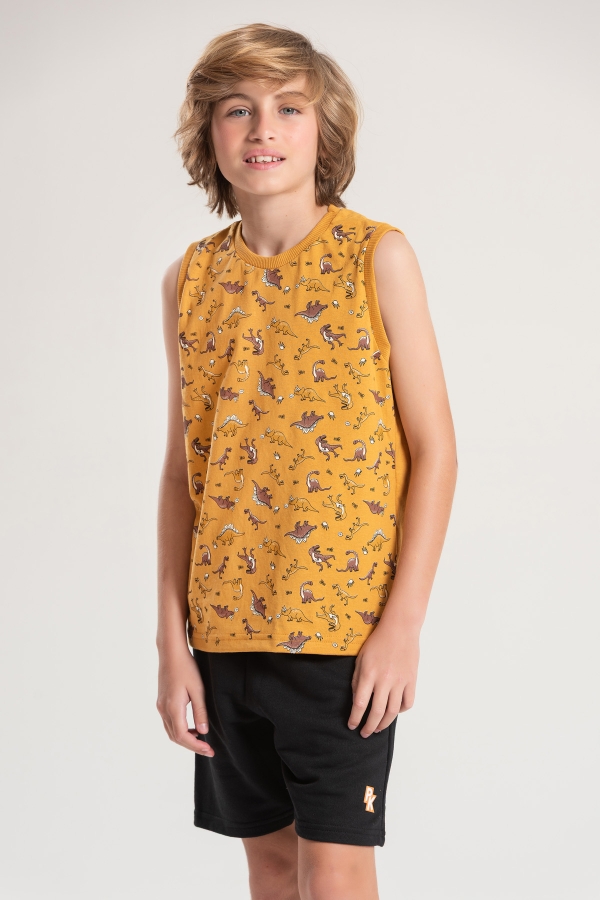 Conjunto Masculino Infantil Mini Dinos