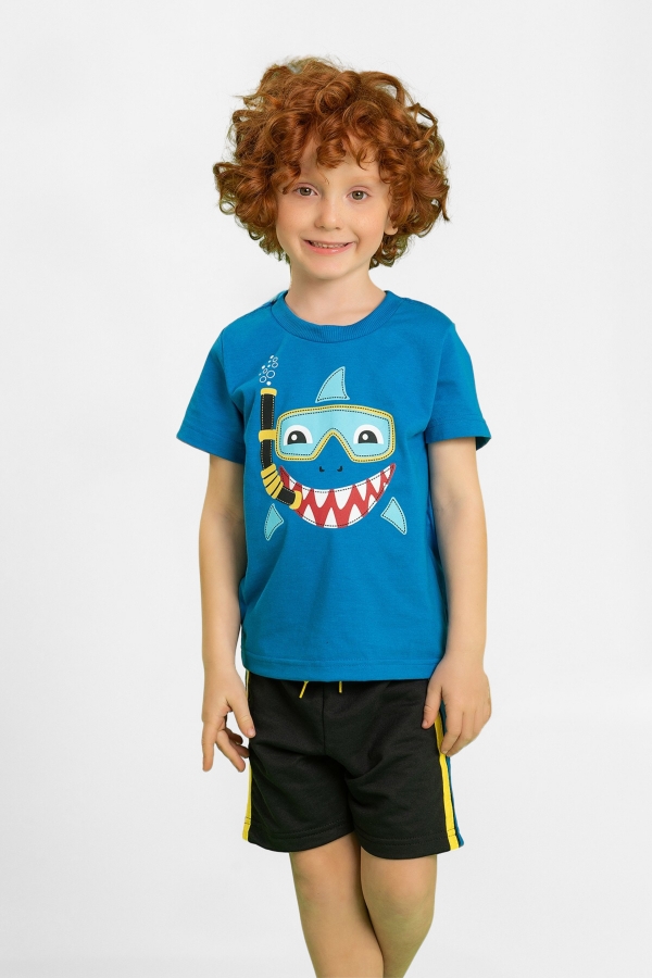 Conjunto Infantil Masculino Fundo do Mar