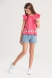 Conjunto Infantil Feminino Morango do Amor