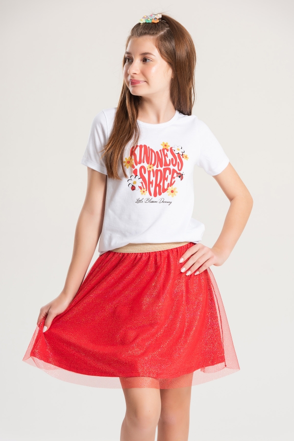 Conjunto Infantil Feminino Pequena Flor Sonhadora