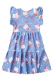 Vestido Feminino Infantil Doce Cereja - Hello Kitty