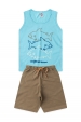 Conjunto Infantil Masculino Amigos do Oceano