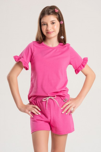 Conjunto Infantil Feminino Delicadeza da Pk