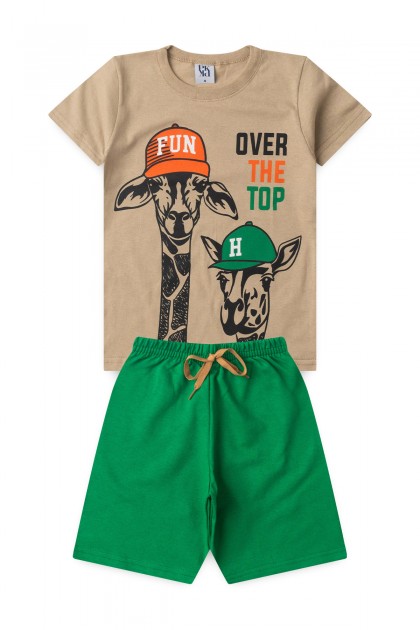 Conjunto Infantil Masculino Nas Alturas