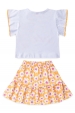 Conjunto Infantil Feminino Agradecer Pelos Momentos